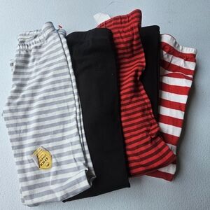 Girls Leggings Bottoms Size 4-5‎ Bundle Lot